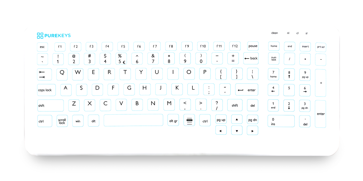 Purekeys Compact Keyboard