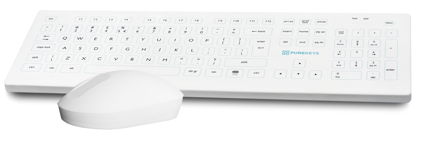 Purekeys Medical Keyboard and Mouse